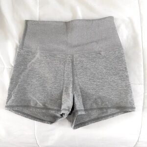 Alo Alosoft Shorts - Heather Grey